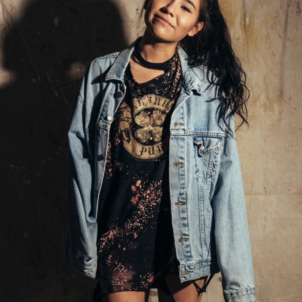 Levis lightwash denim jacket